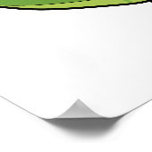 Croc N Roll Funny Crocodile Pub Poster (Ecke)