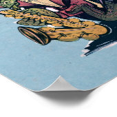 Croc Rock Poster (Ecke)