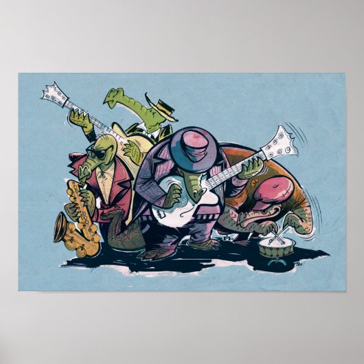 Croc Rock Poster (Vorne)