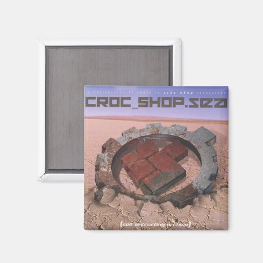 CROC SHOP "Best Of" CD-Abdeckung Magnet (Vorderseite/Rückseite)