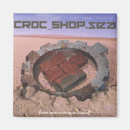CROC SHOP "Best Of" CD-Abdeckung Magnet