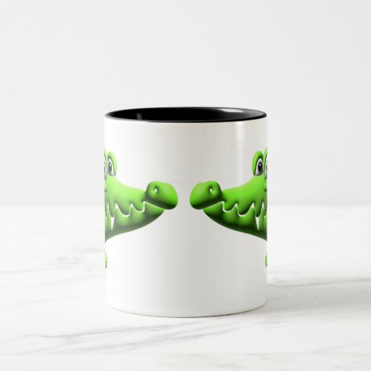 Croc Zweifarbige Tasse (Mittel)