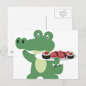 CrocDonalds Postkarte (Vorne/Hinten)