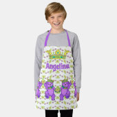 Crocess Lila Bären Schürze (Getragen)