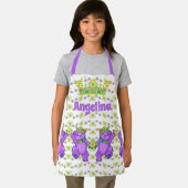 Crocess Lila Bären Schürze (Insitu)