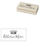 Crocess Royal Personalisiert Gummistempel (Stempel)