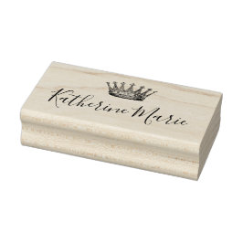 Crocess Royal Personalisiert Gummistempel