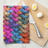 Crochet 1 Handtuch (Viertel Falte)