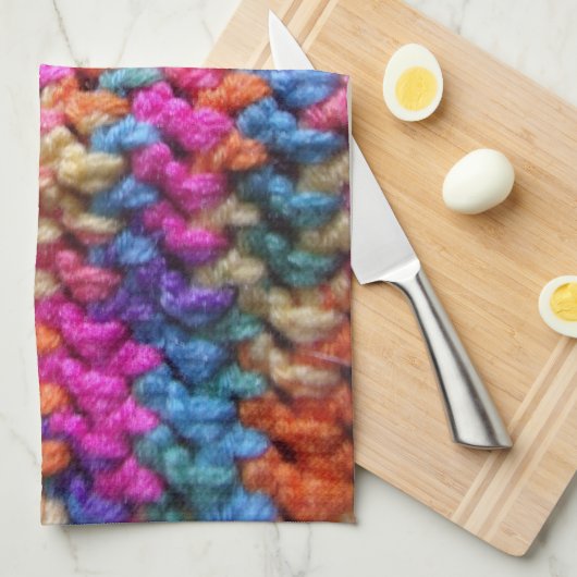 Crochet 1 Handtuch (Viertel Falte)