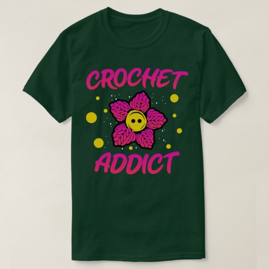 Crochet Addict T-Shirt (Design vorne)