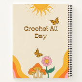 Crochet All Day Notebook Notizblock (Rückseite)