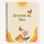 Crochet All Day Notebook Notizblock (Vorderseite)