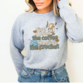 Crochet and Coffee Lover Sweatshirt