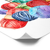 Crochet and Knitting im Ok Poster (Ecke)