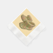 Crochet Baby Shoes Party Napkins Serviette (Ecke)