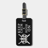 Crochet ・ Behalten, ruhiger Haken auf den Handwerk Gepäckanhänger (Vorderseite vertikal)