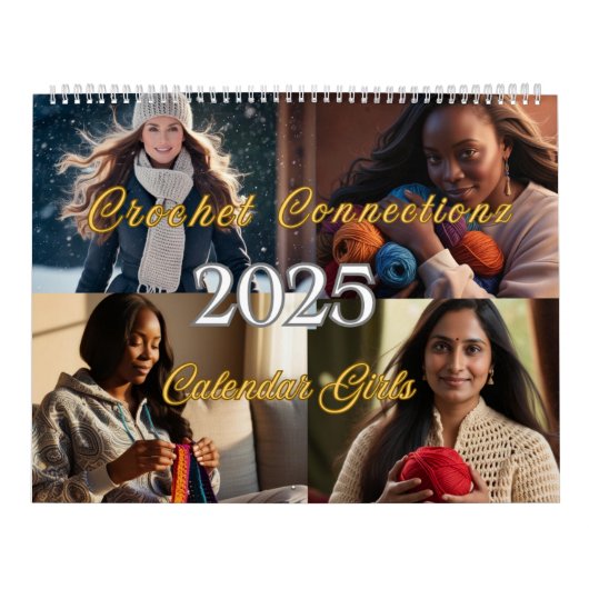 Crochet Calendar Girls 2025 Kalender (Titelbild)