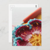 Crochet Cards Postkarte (Vorne/Hinten)