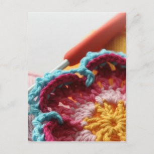 Crochet Cards Postkarte