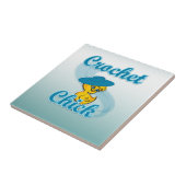 Crochet Chick #3 Fliese (Seite)