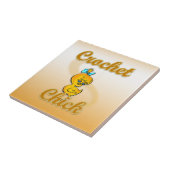 Crochet Chick Fliese (Seite)