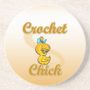 Crochet Chick Untersetzer