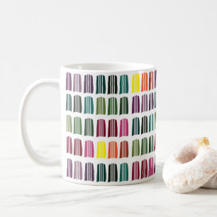Crochet Colorful Knittergarn Muster Crochet Kaffeetasse