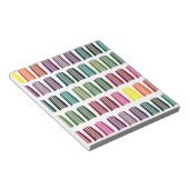 Crochet Colorful Knittergarn Muster Crochet Notizblock (angewinkelt)