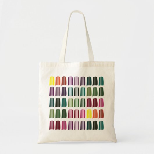 Crochet Colorful Knittergarn Muster Crochet Tragetasche (Vorne)