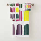 Crochet Colorful Strickgarn Badhandtuch Set (Insitu)