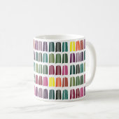 Crochet Colorful Strickgarn Kaffeetasse (VorderseiteRechts)