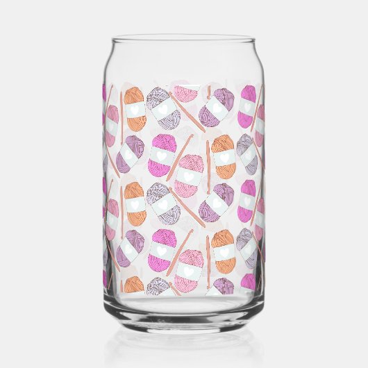 Crochet Craft Yarn Dosenglas (Vorderseite)