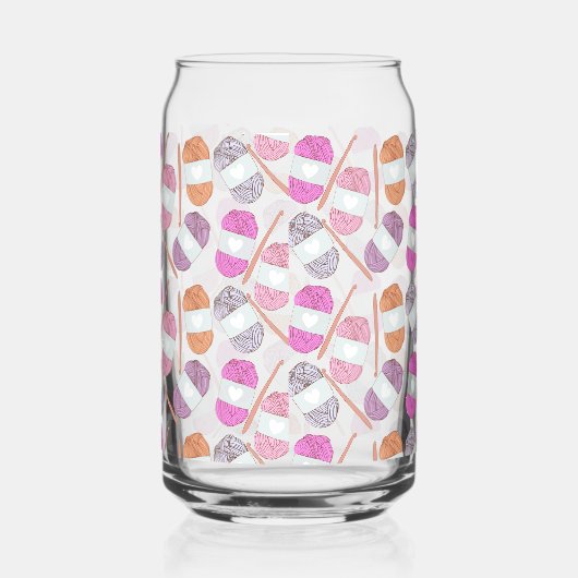 Crochet Craft Yarn Dosenglas (Rechts)