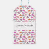 Crochet Craft Yarn Geschenkanhänger (Rückseite)