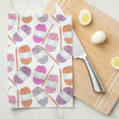 Crochet Craft Yarn Geschirrtuch (Viertel Falte)