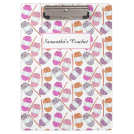 Crochet Craft Yarn Klemmbrett