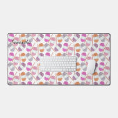 Crochet Craft Yarn Schreibtischunterlage (Tastatur & Maus)