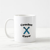 Crochet Crew Funny Blue Hooks Kaffeetasse (Links)