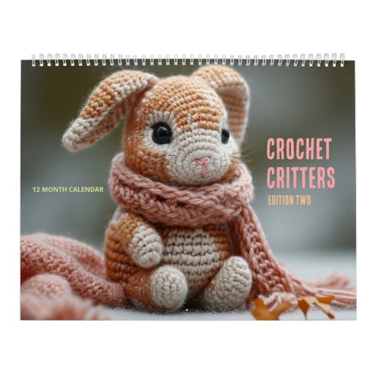 Crochet Critters: Edition Two Kalender (Titelbild)