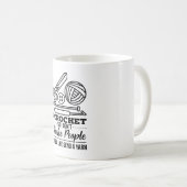Crochet Crocheter Yarn Kaffeetasse (VorderseiteRechts)