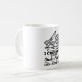 Crochet Crocheter Yarn Kaffeetasse (Vorderseite Links)