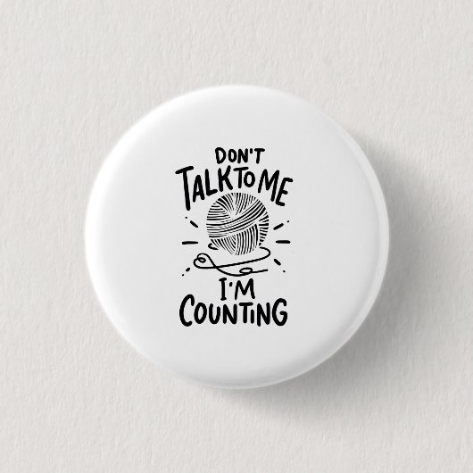 Crochet Crocheting Button (Vorderseite)