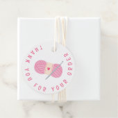 Crochet Crocheting dankt Ihnen für Ihre Bestellung Geschenkanhänger (Beispiel)