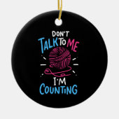 Crochet Crocheting Keramik Ornament (Vorne)