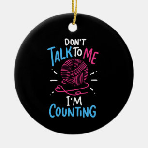 Crochet Crocheting Keramik Ornament