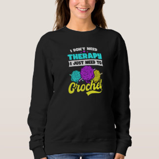 Crochet Crocheting Sweatshirt