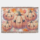 Crochet Cute Pumpkin Decke (Vorderseite)