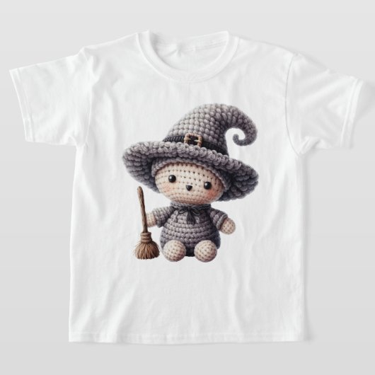 Crochet Cute Witch T-Shirt (Ablage )
