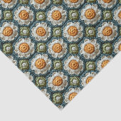 Crochet Daisy Granny Squares Muster BN8 Decoupage Seidenpapier (Ausschnitt)