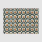 Crochet Daisy Granny Squares Muster BN8 Decoupage Seidenpapier (Vorderseite)